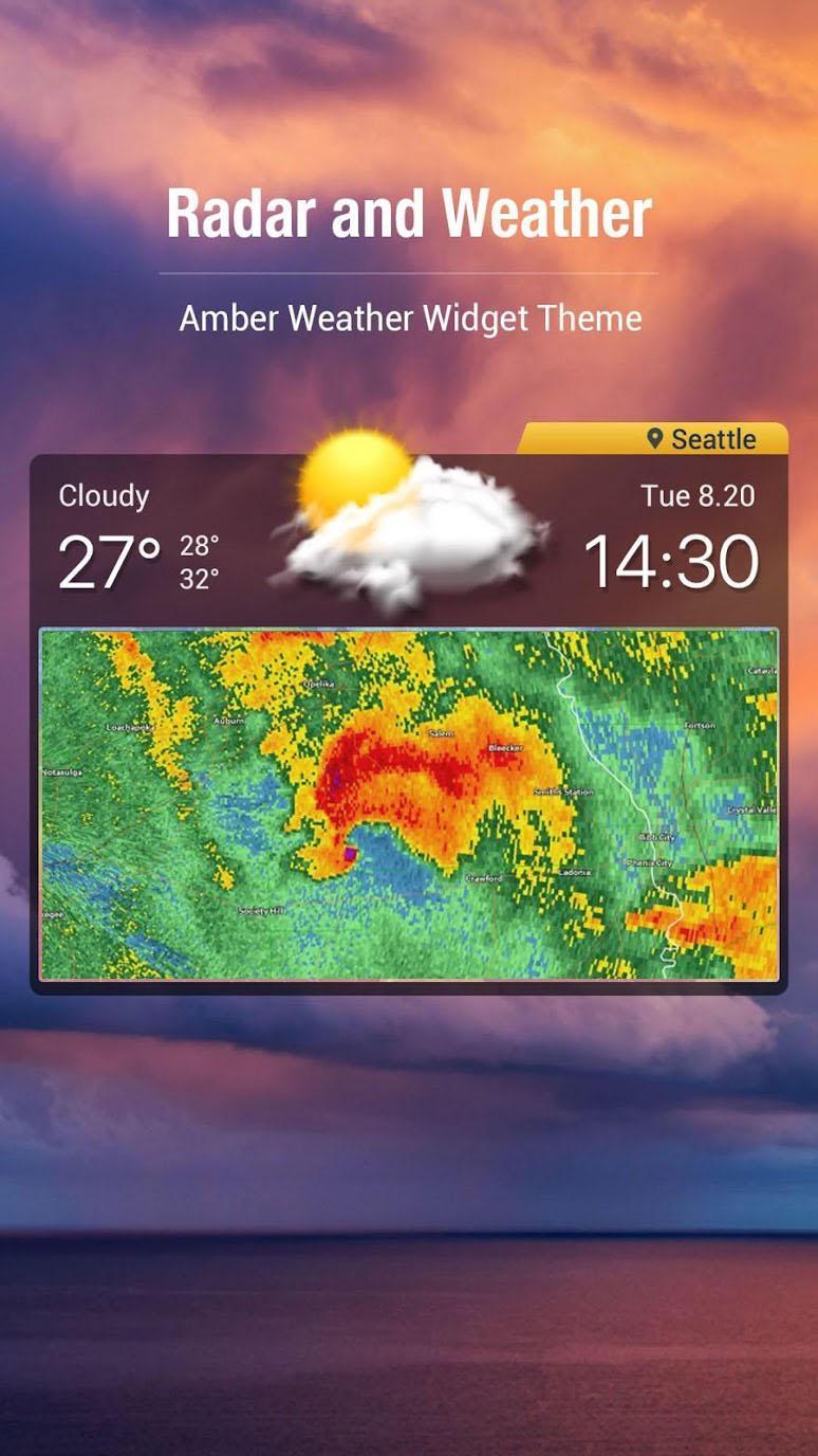Real-time Weather radar