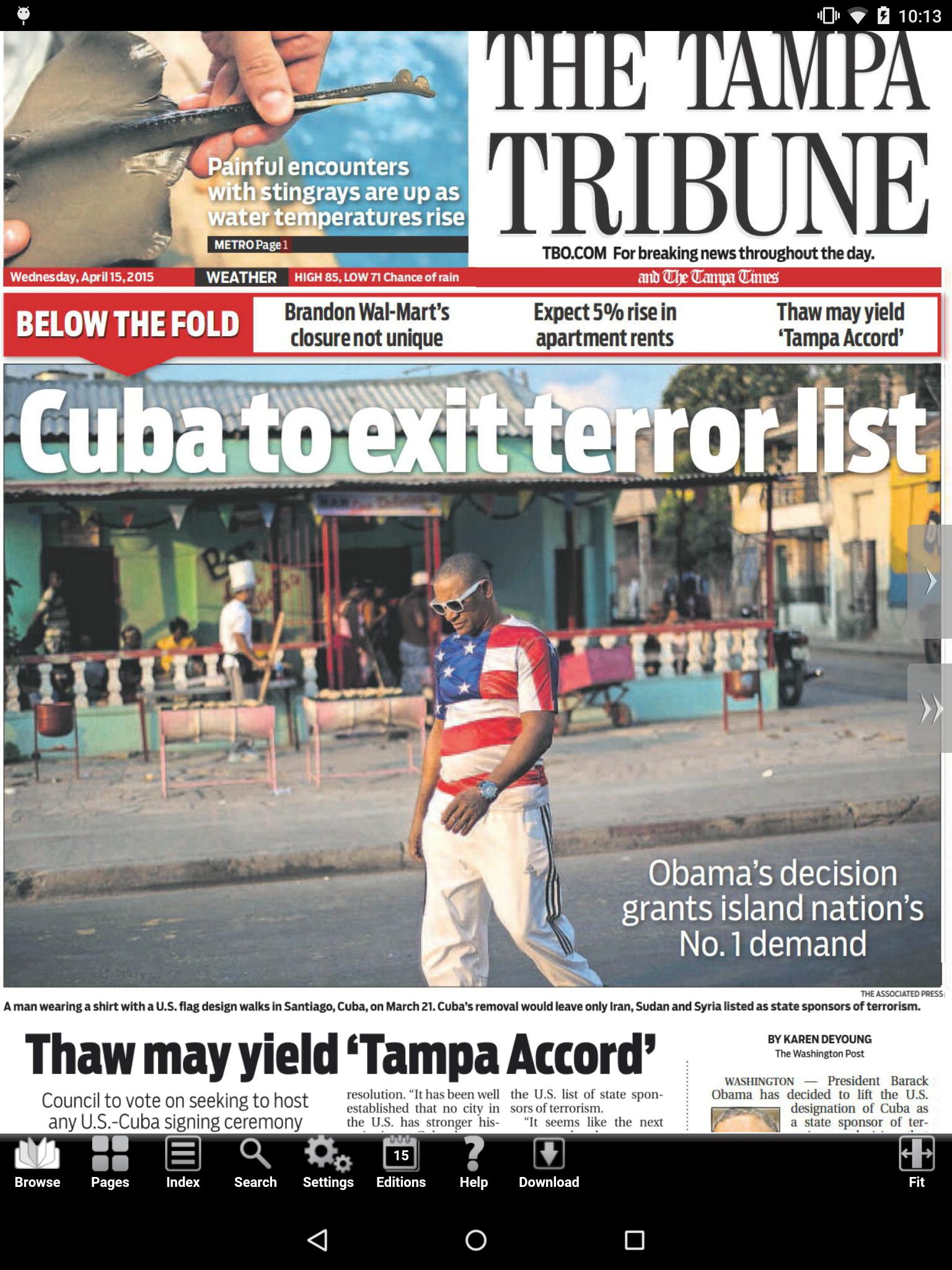 The Tampa Tribune e-Paper