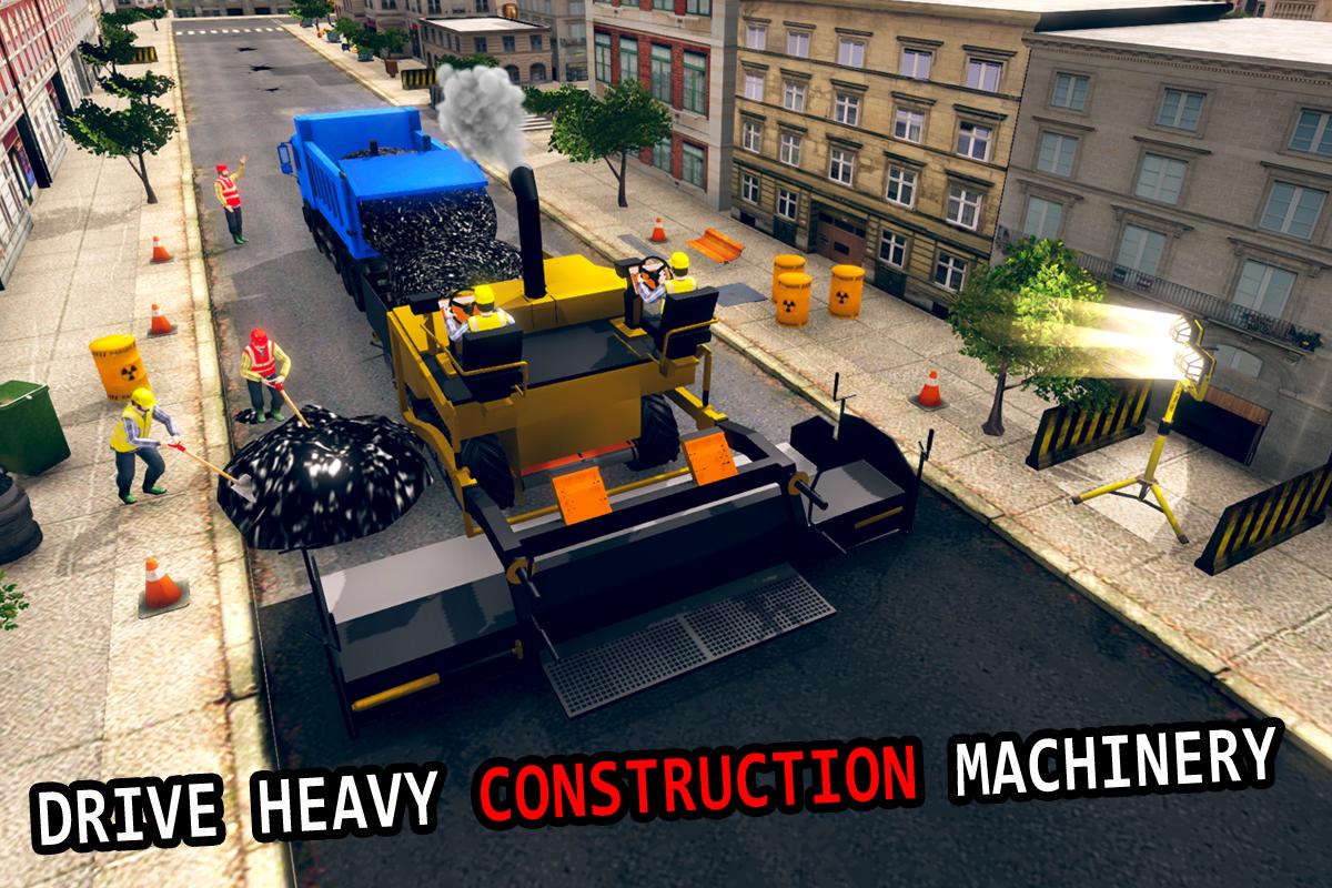 City Highway Road Construction Games