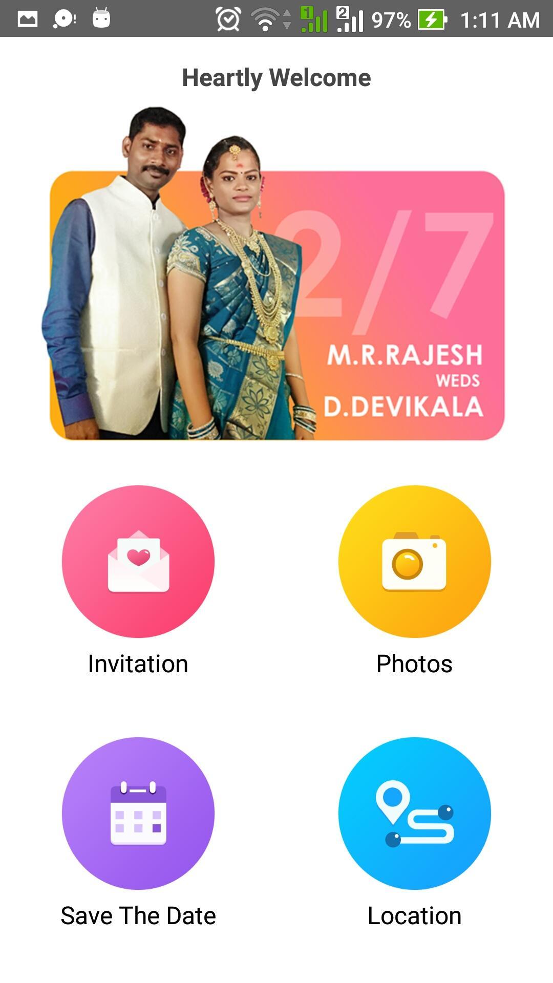 Rajesh weds DeviKala