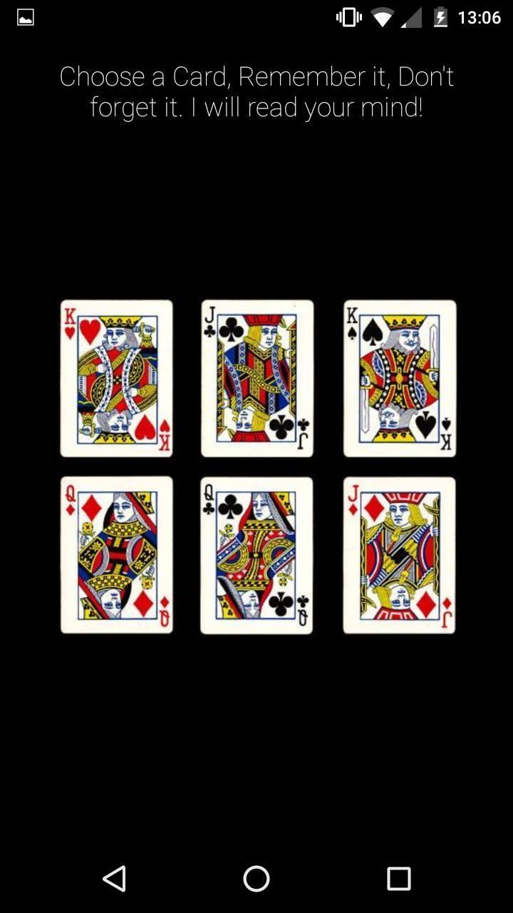 Mind Reader Card Trick