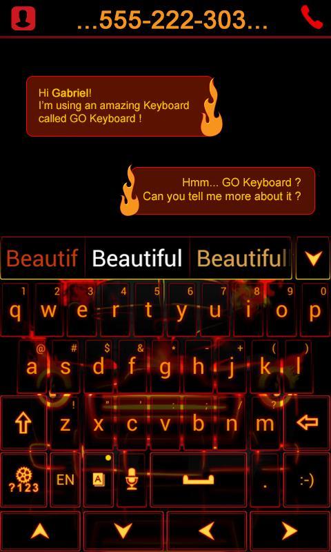 Car and Speed Keyboard Theme