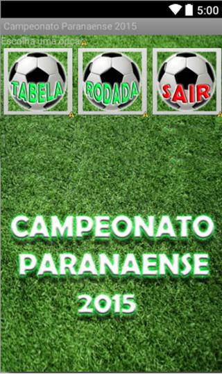 Campeonato Paranaense 2015