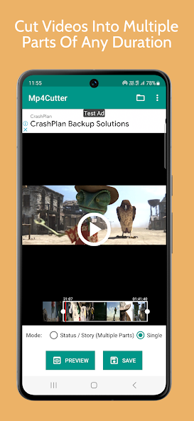 Video Cutter For 60 Sec Status