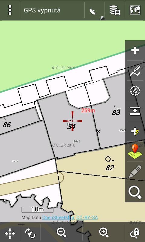 Locus - addon Parcel Info