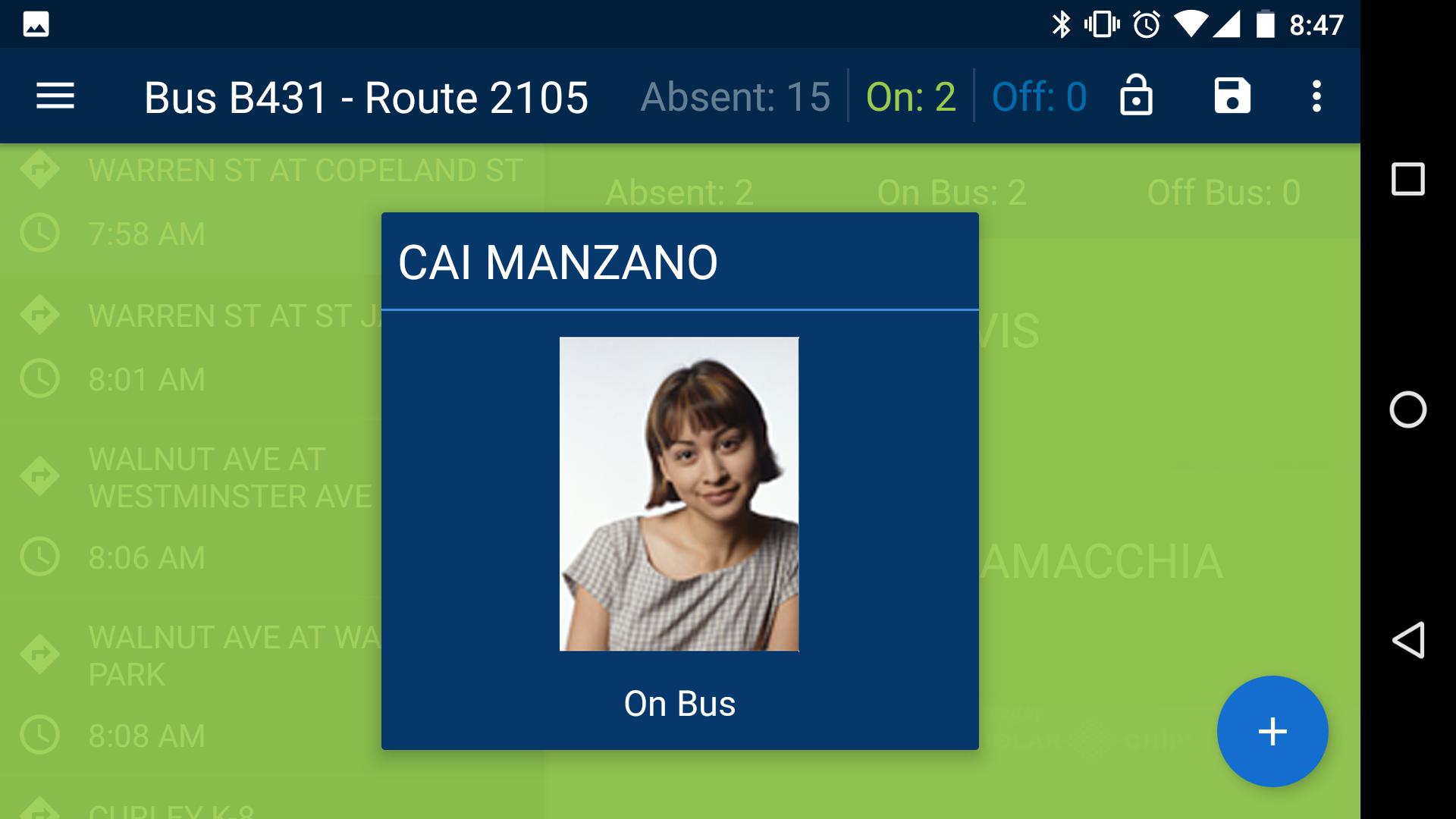 School Bus Attendance