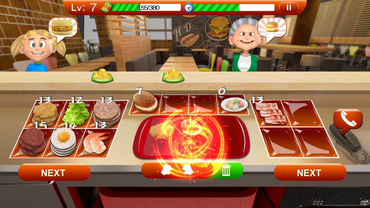 Burger Chef Simulation