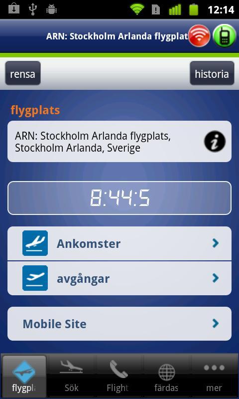 Stockholm Arlanda Airport ARN Flight Tracker