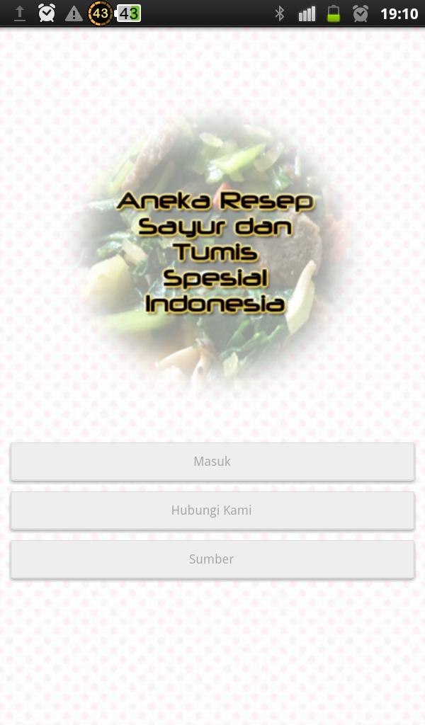 Aneka Resep Sayur dan Tumis