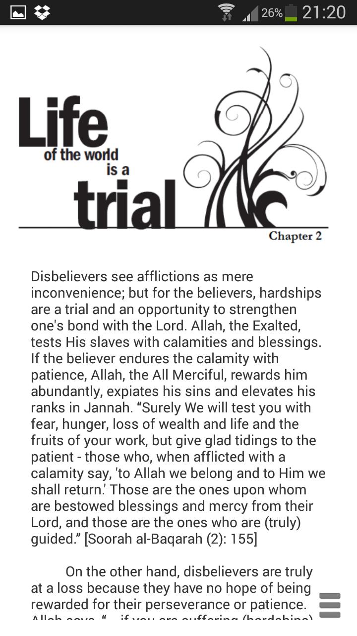 Worldly Difficulties