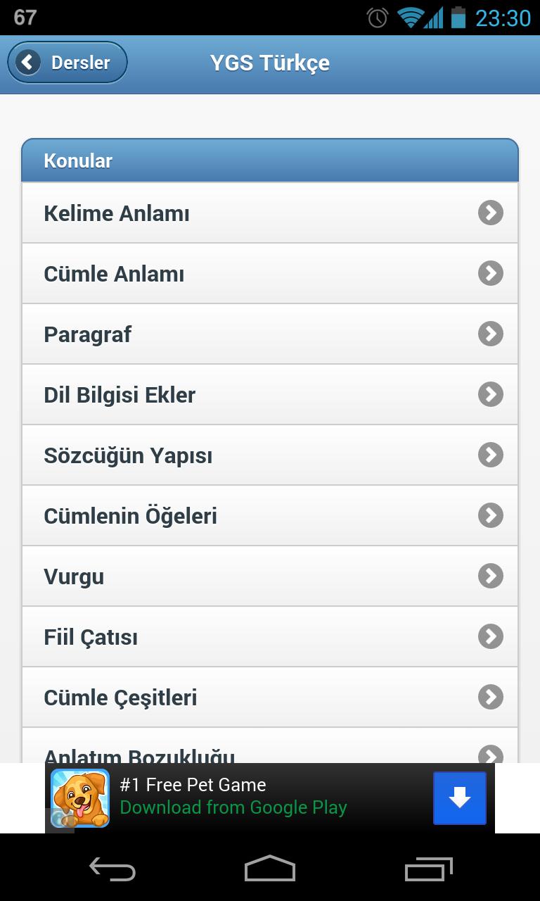 YKS  TYT Lecture notes