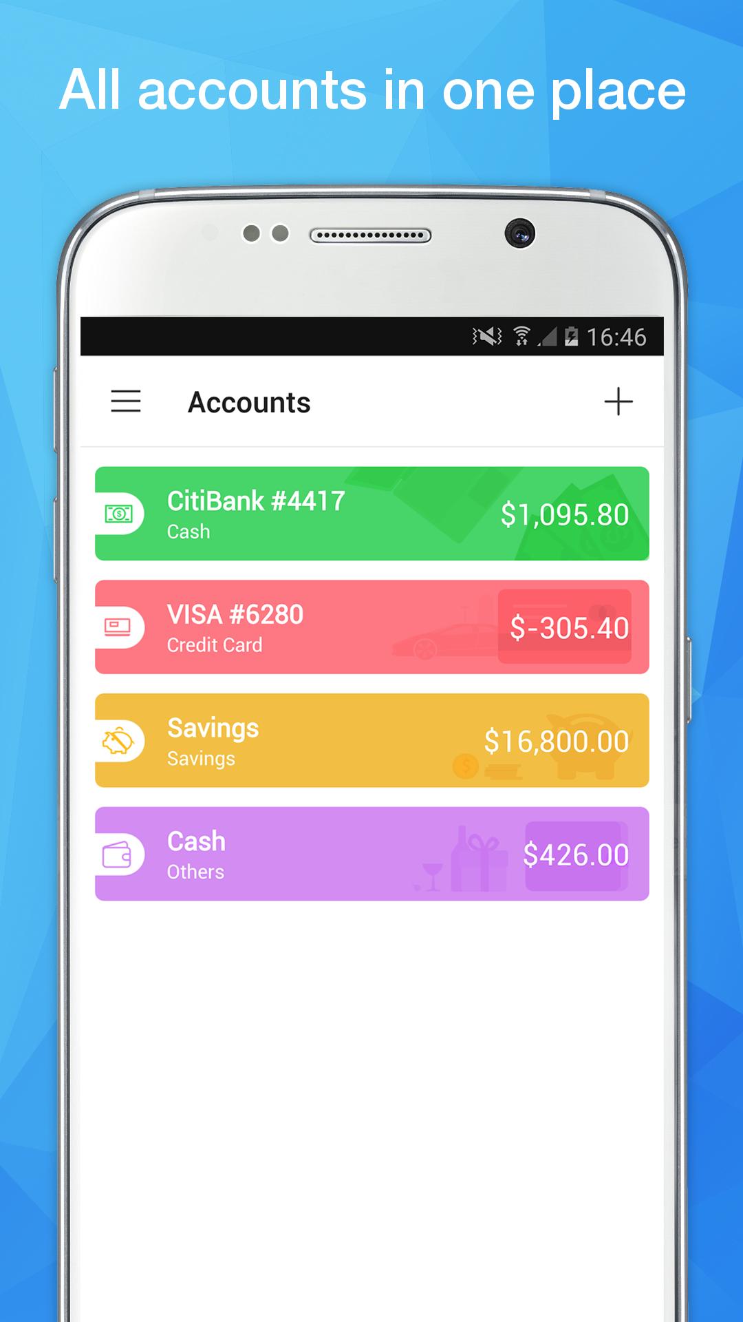Pocket Expense with Sync