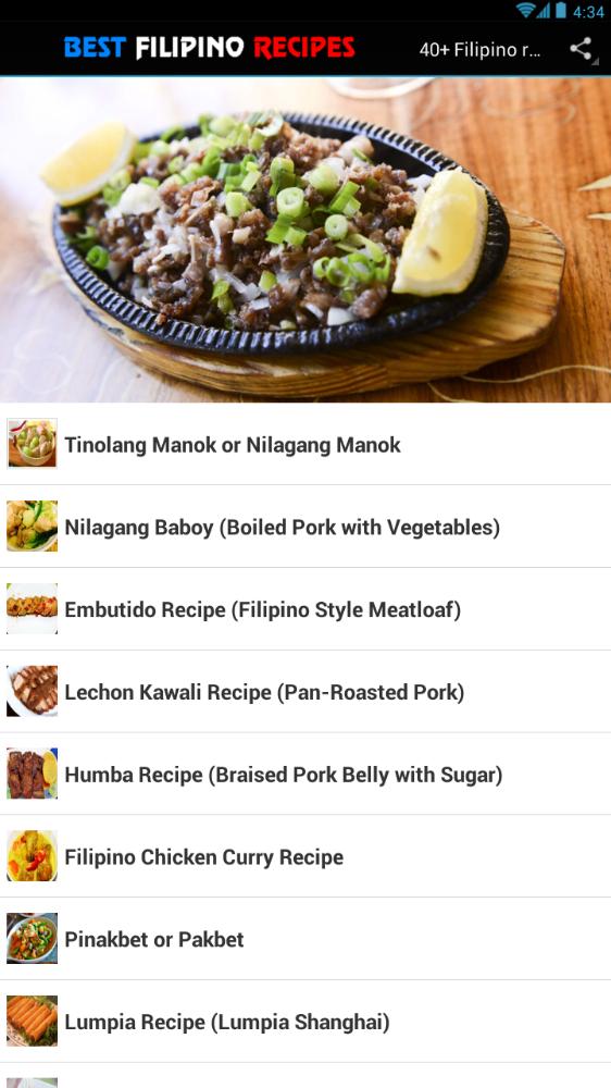 40 + Filipino Recipes Food