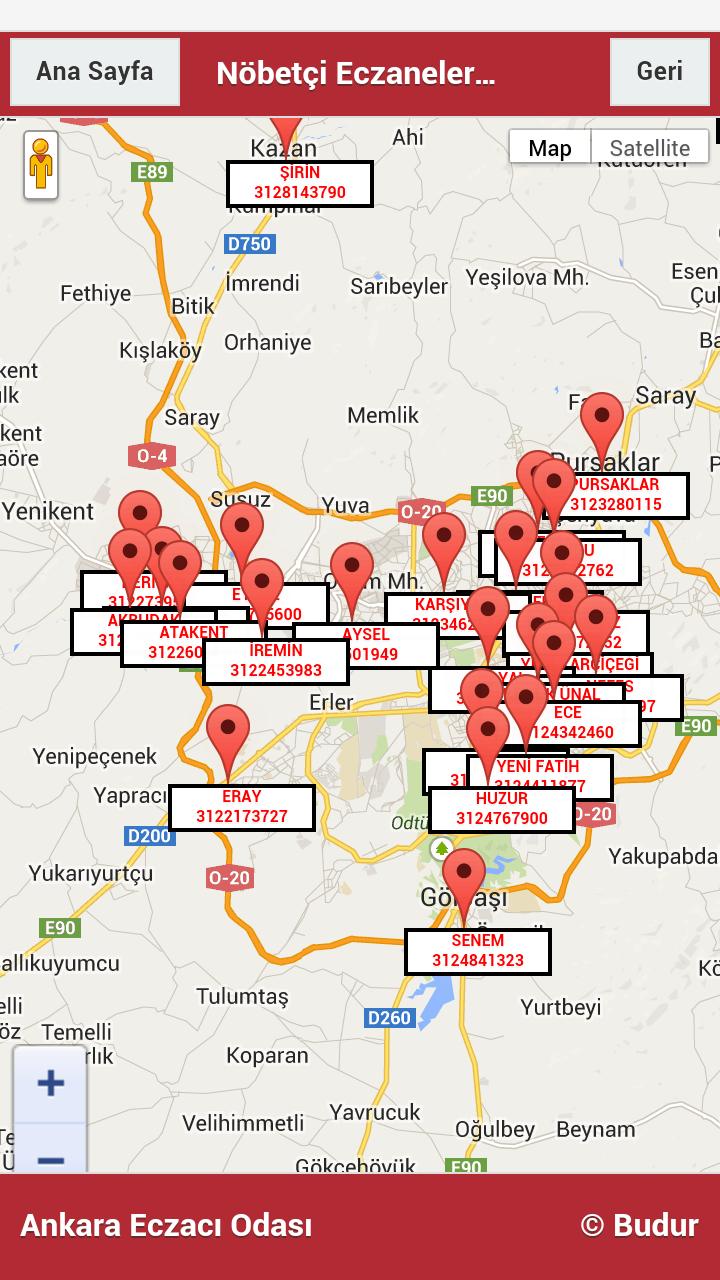 Pharmacies on Duty Ankara