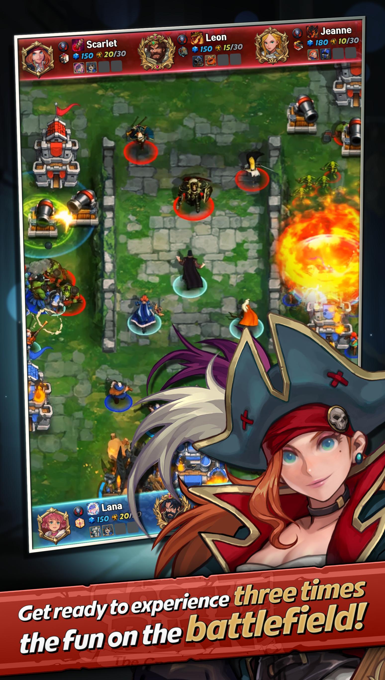 Castle Burn - RTS Revolution