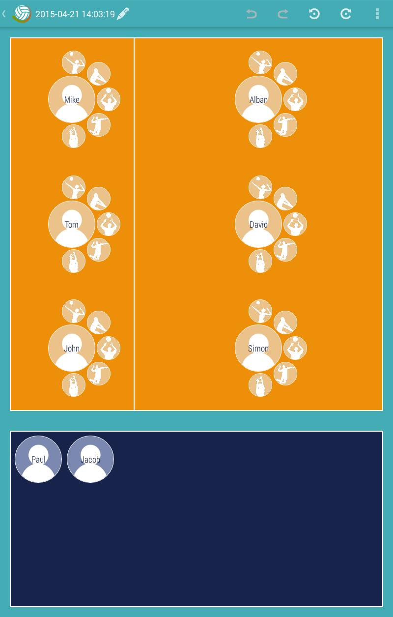 Volleyball stats for coach
