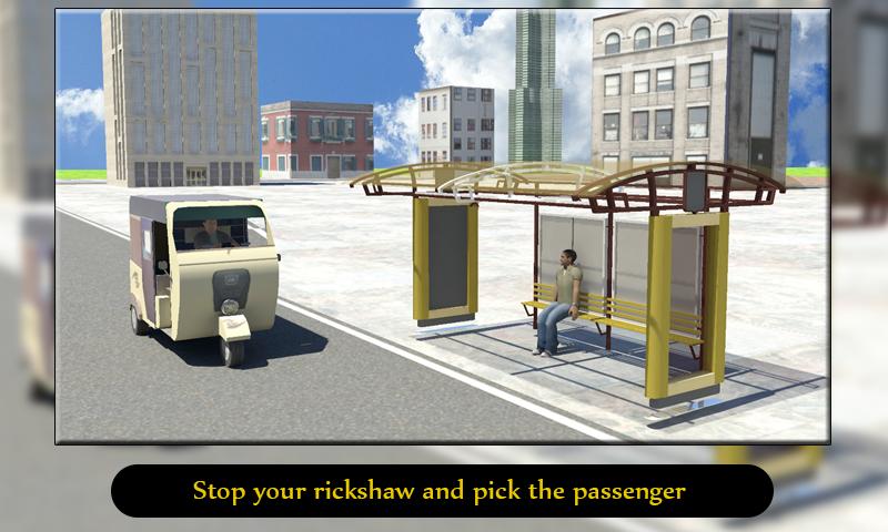 Tuk Tuk Auto Rickshaw Driver