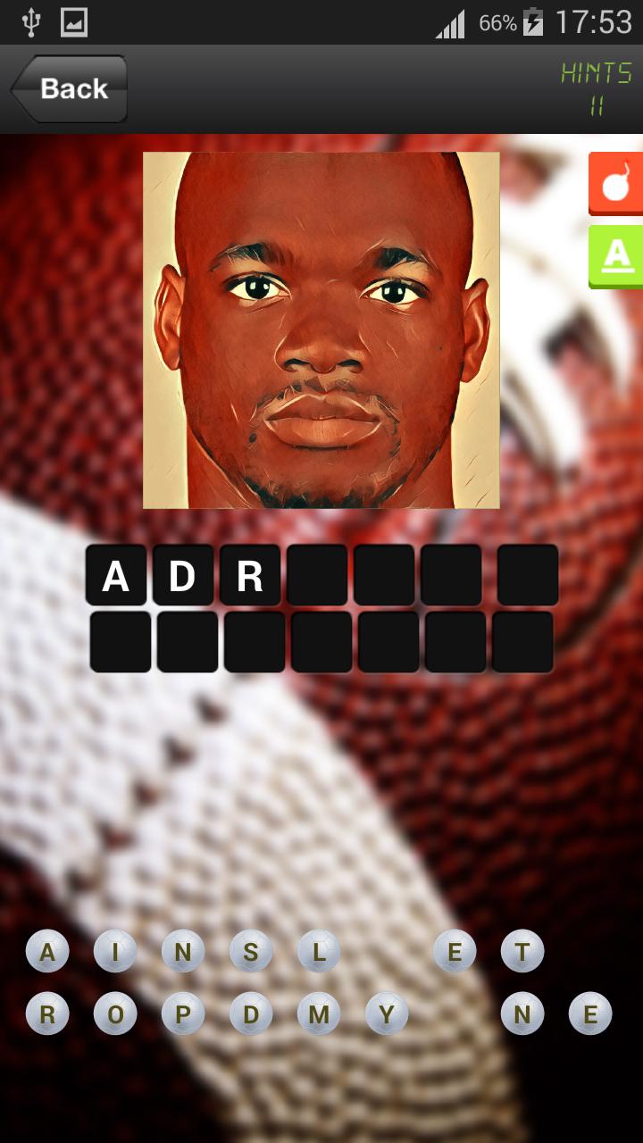 American Football Player Quiz