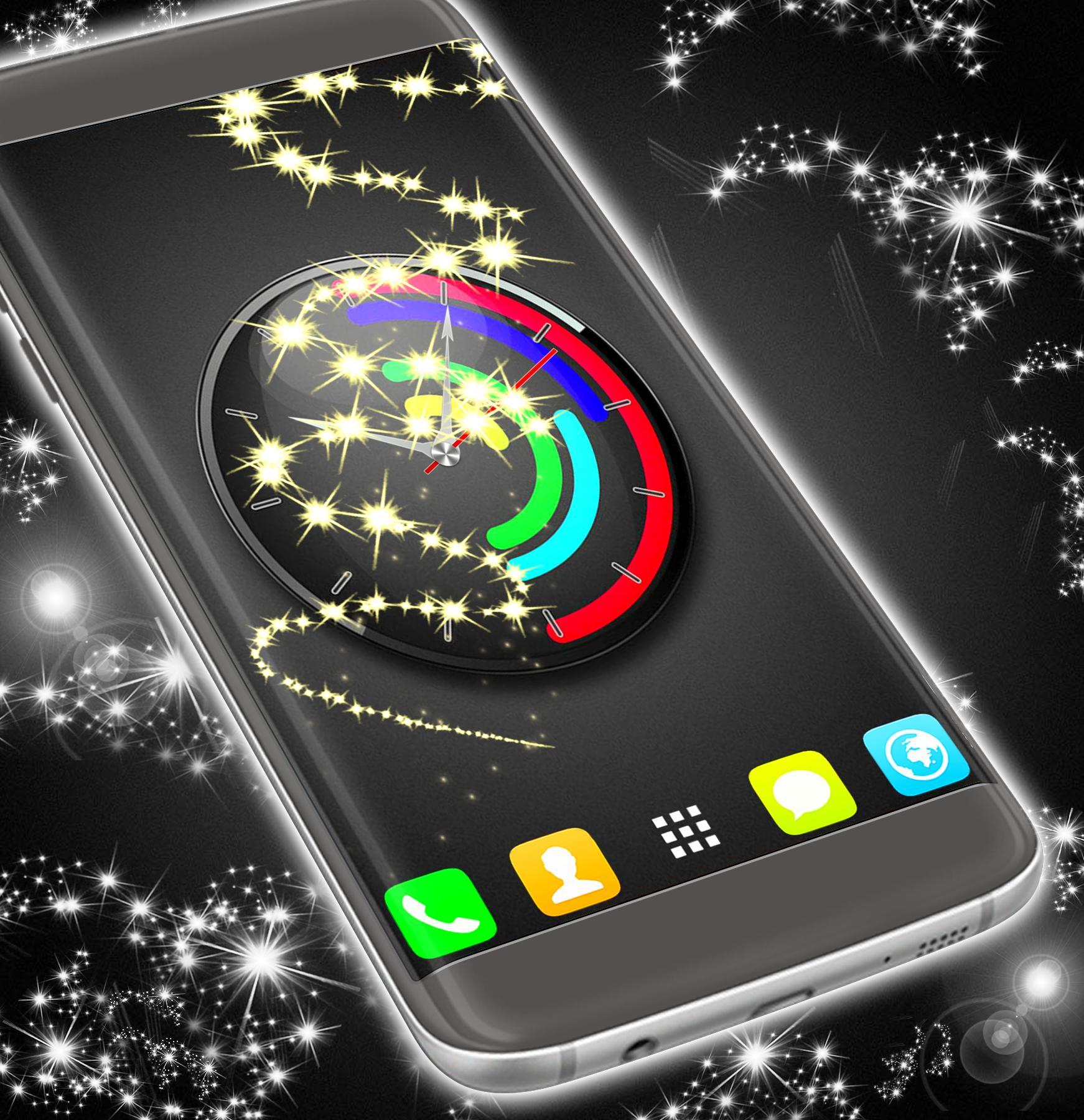 Polar Clock Live Wallpaper