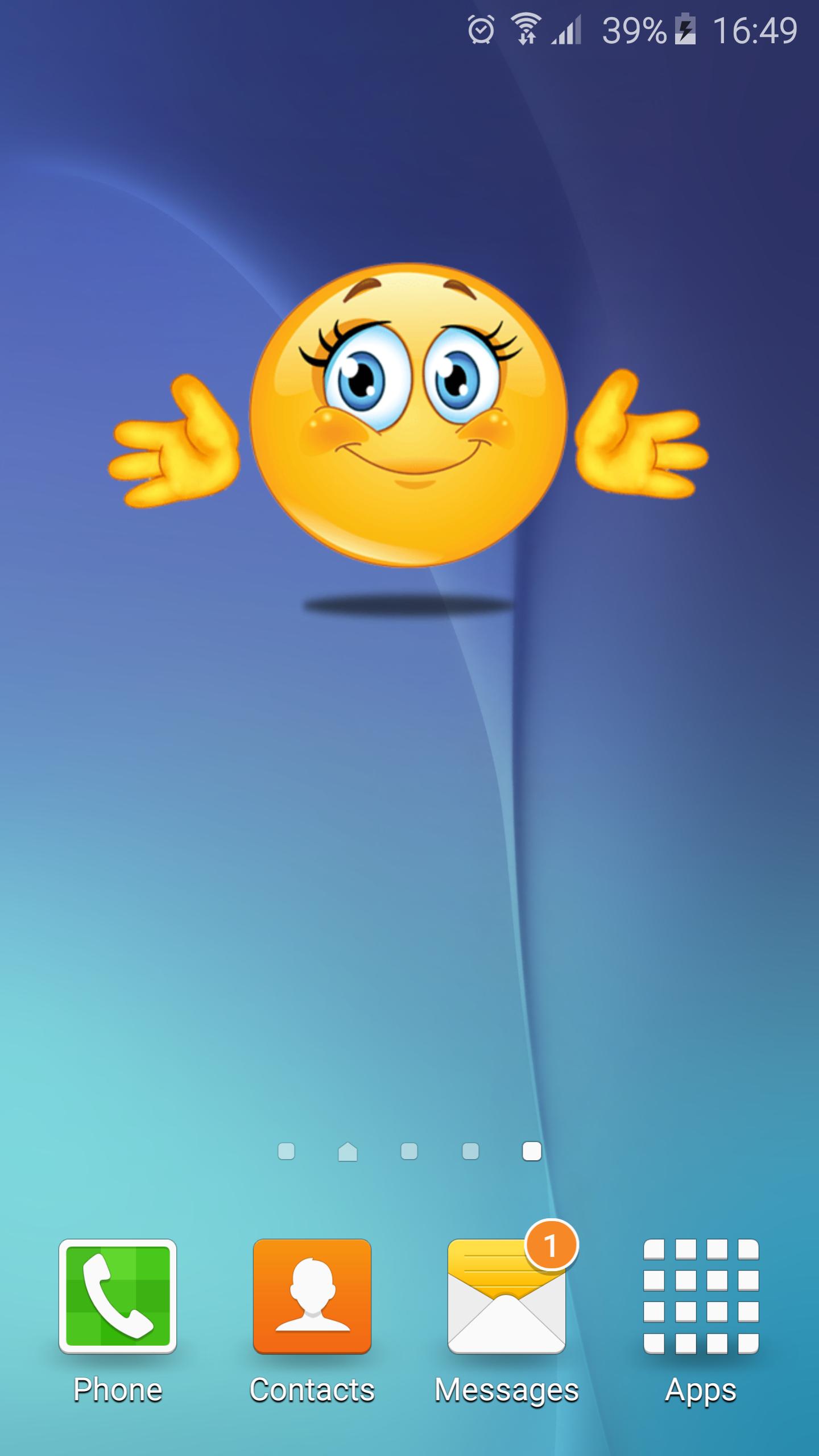 Animated Emoticon - Smiley Gif