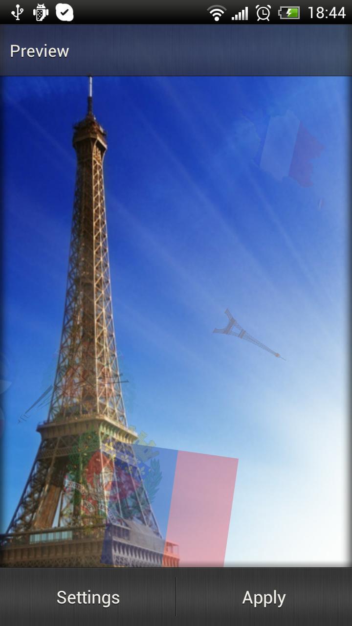 Eiffel Tower Live Wallpaper