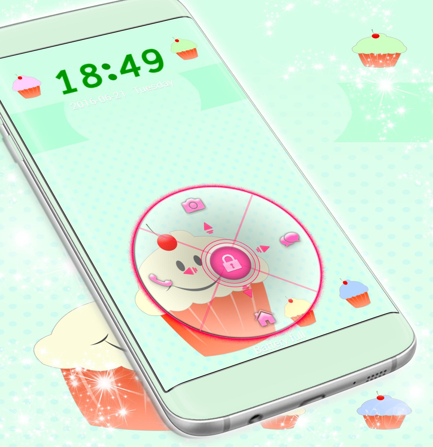 Cute Cupcakes Locker Theme