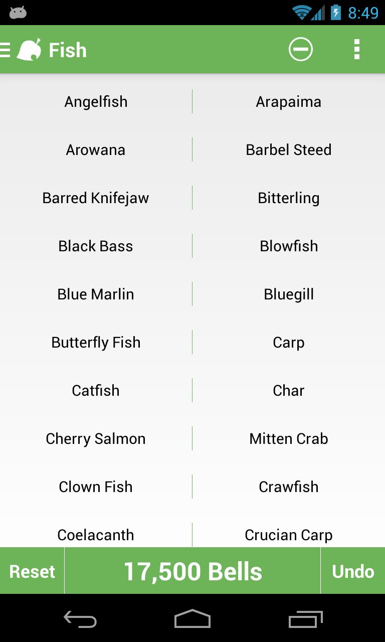 Animal Crossing: New Leaf Calc