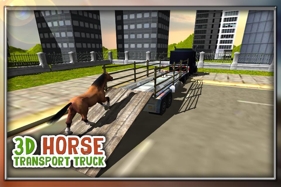 Horse Transport Truck Sim 3D