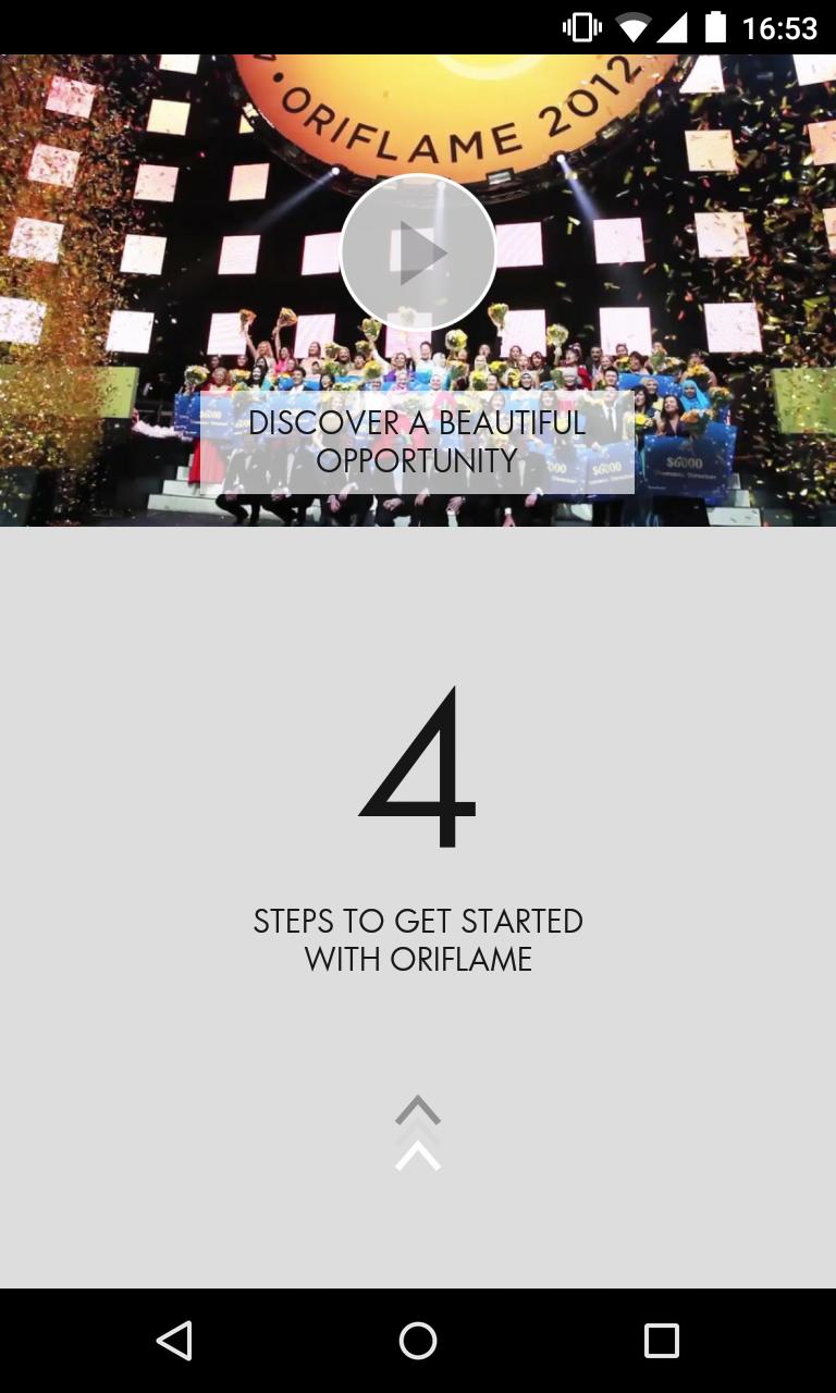 Oriflame Getting Started