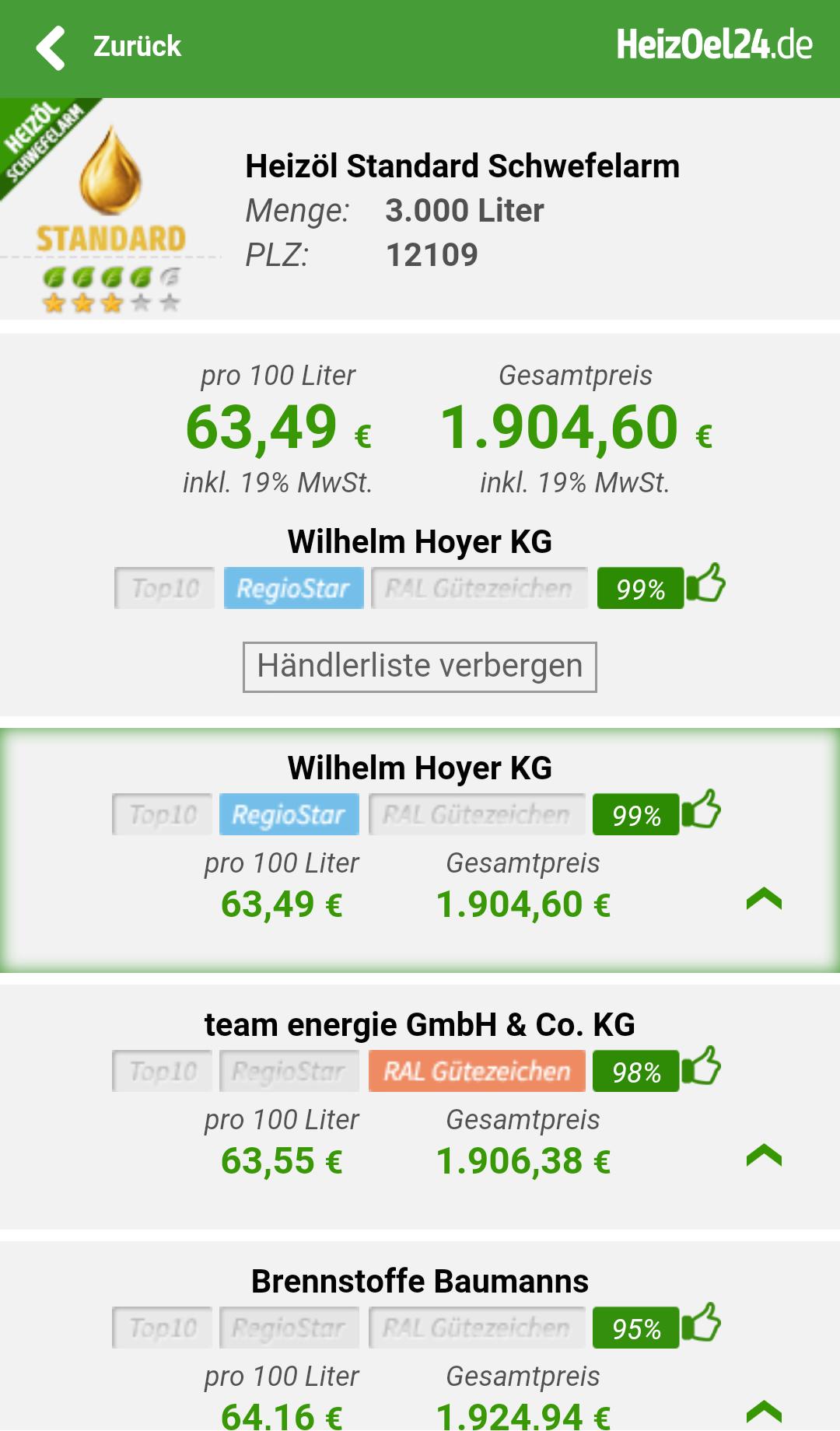 [veraltet] - HeizOel24