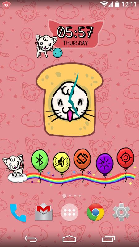 Cute Kitty Widgets HD