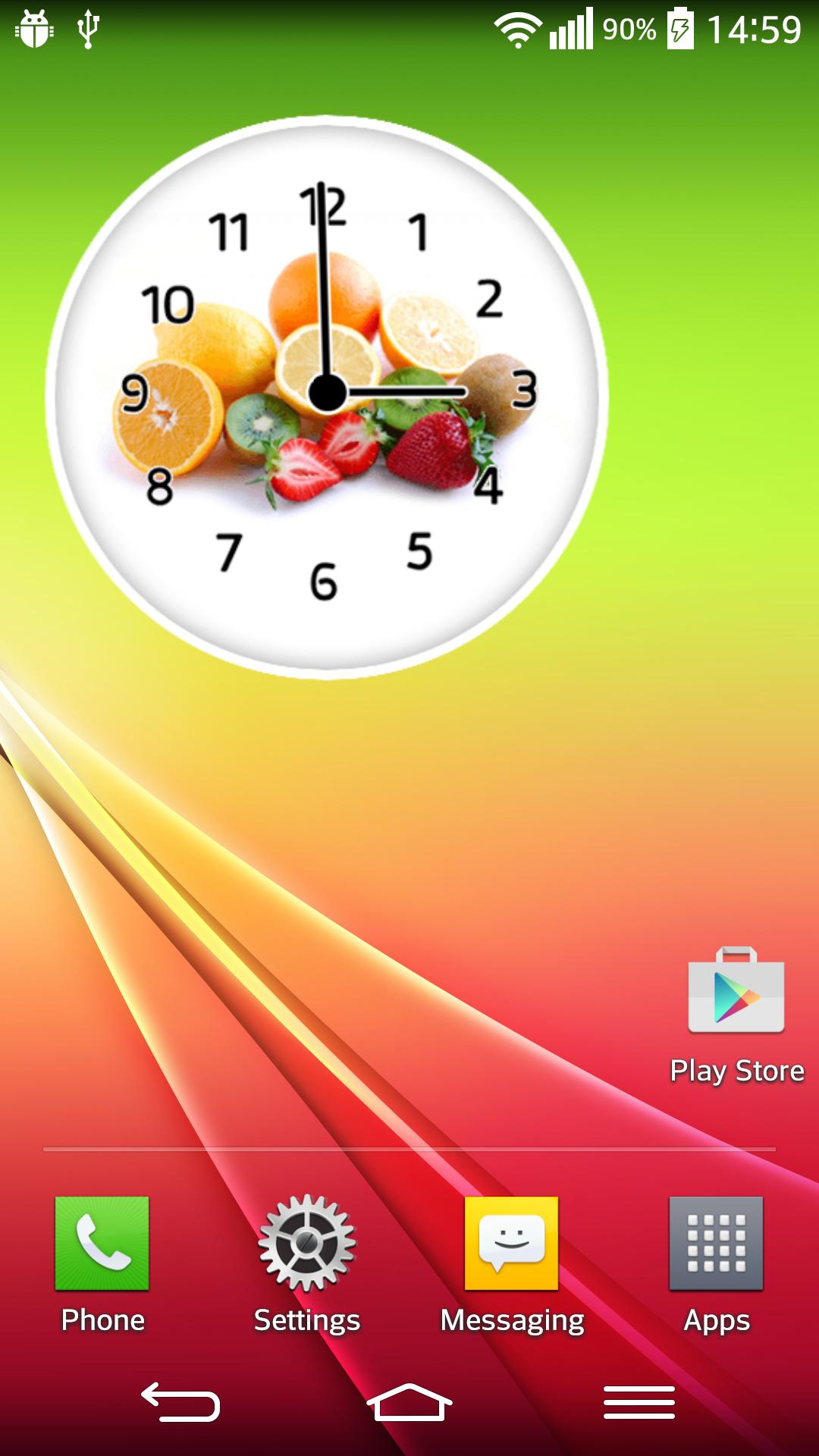 Fruit Clock