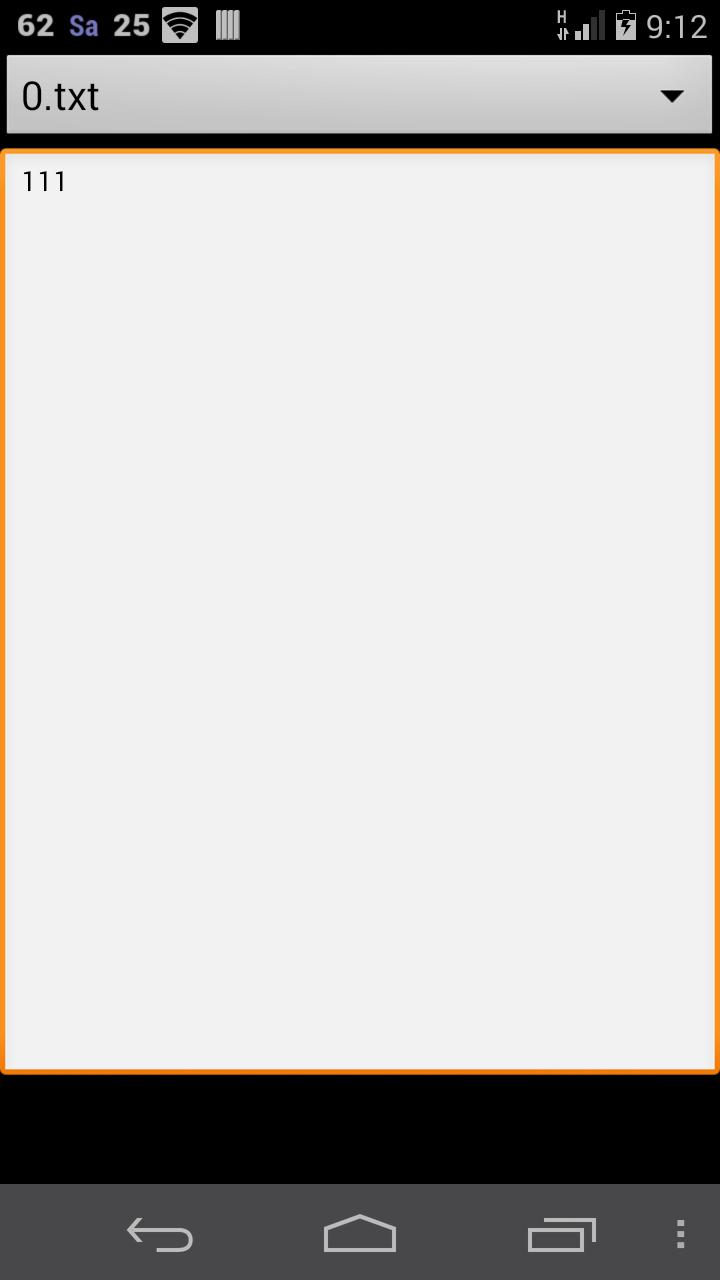 SD autosave text editor