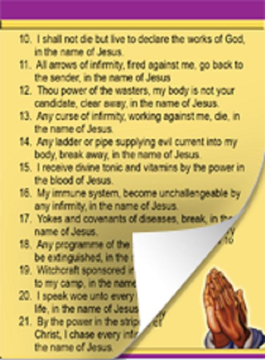 Anti Infirmity Missiles