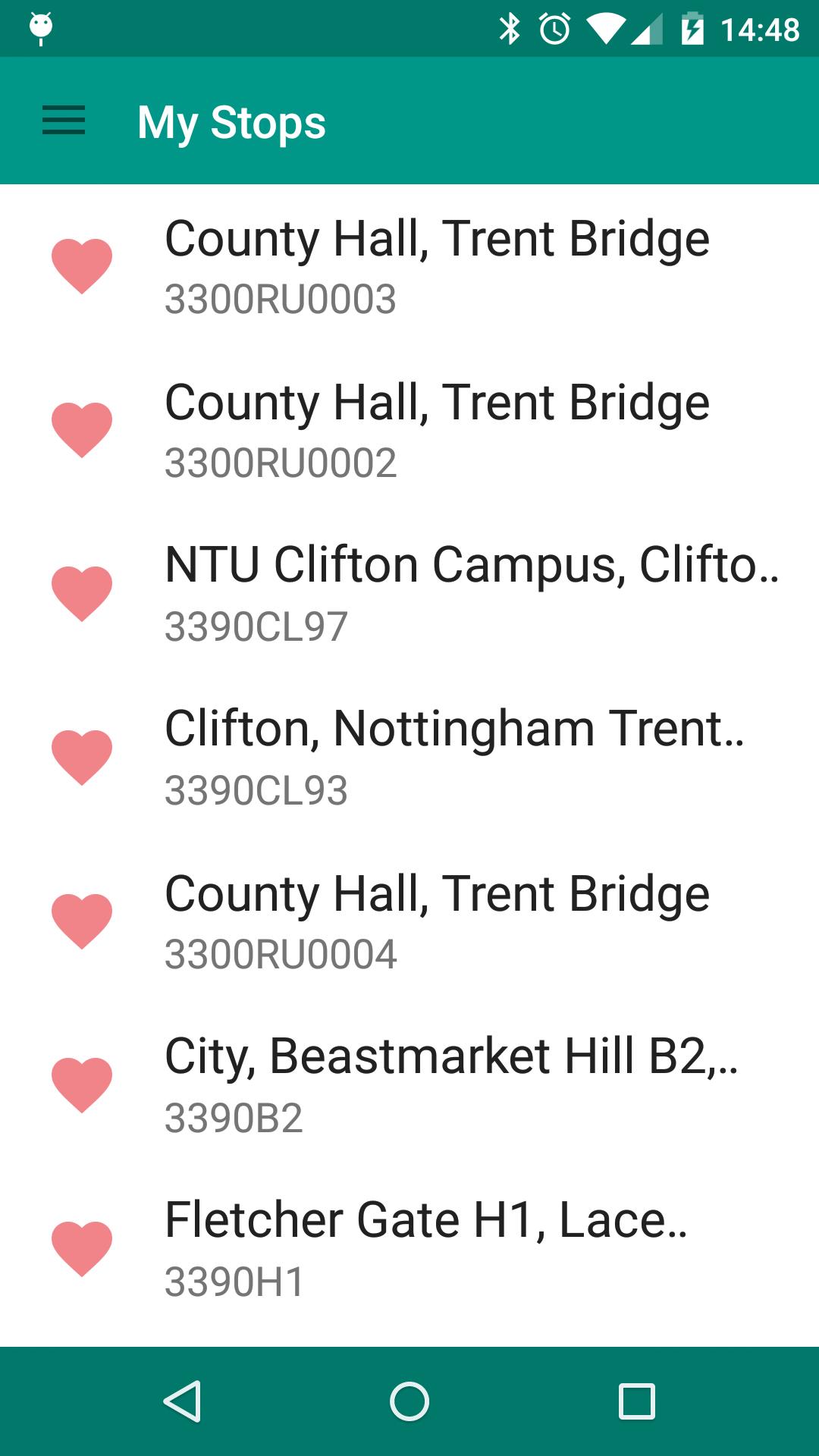 Nottingham Bus Helper