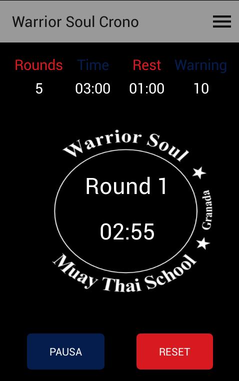 Warrior Soul Muay Thai Timer