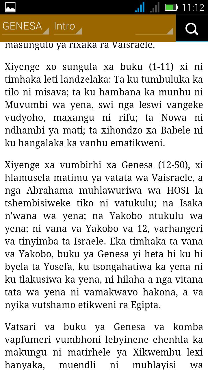 Tsonga Bible