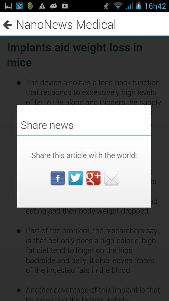 nanoNews Medical medicine news