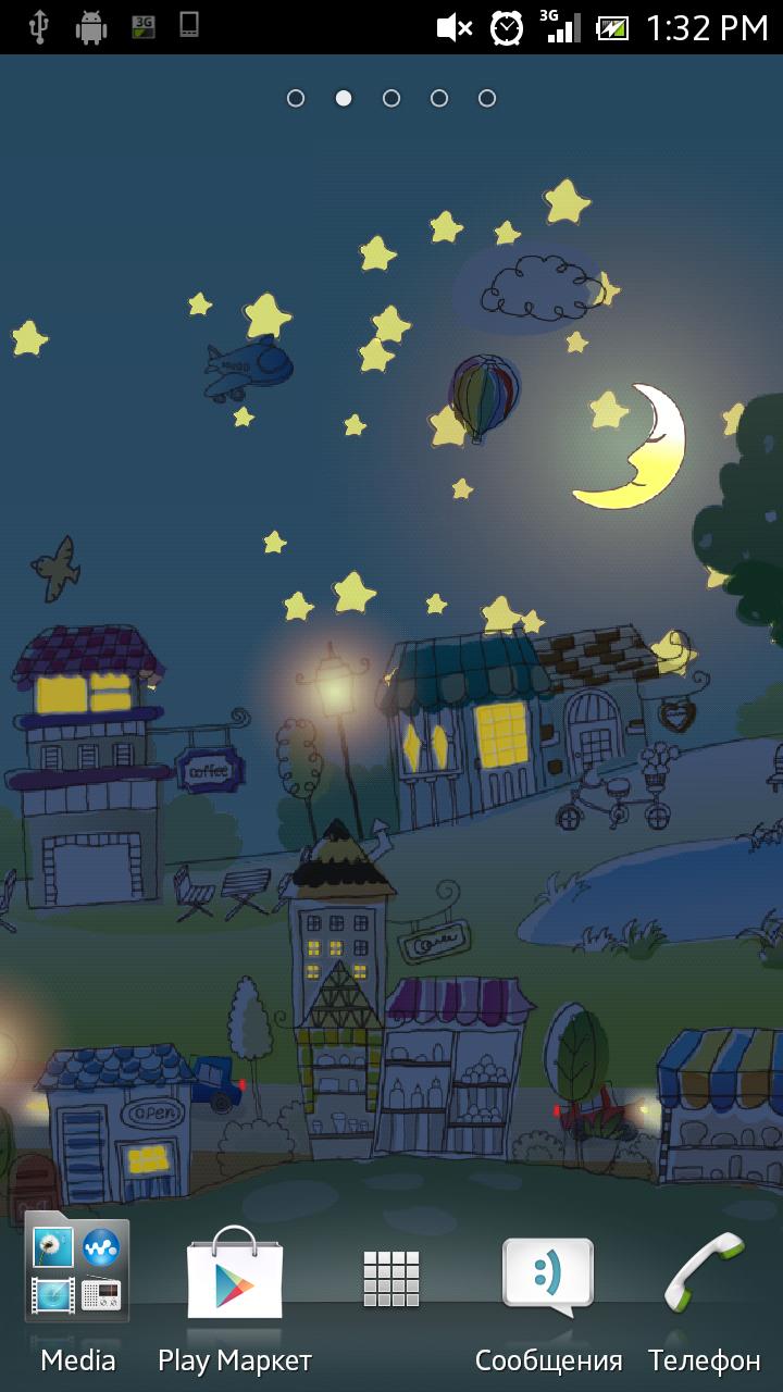 Hand-Drawn City Wallpaper FREE