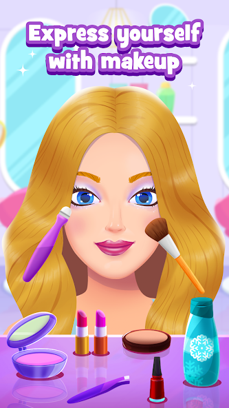 Hair & Makeup Salon Game