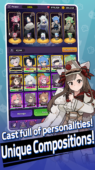 Helic: Isekai Cat - afk games