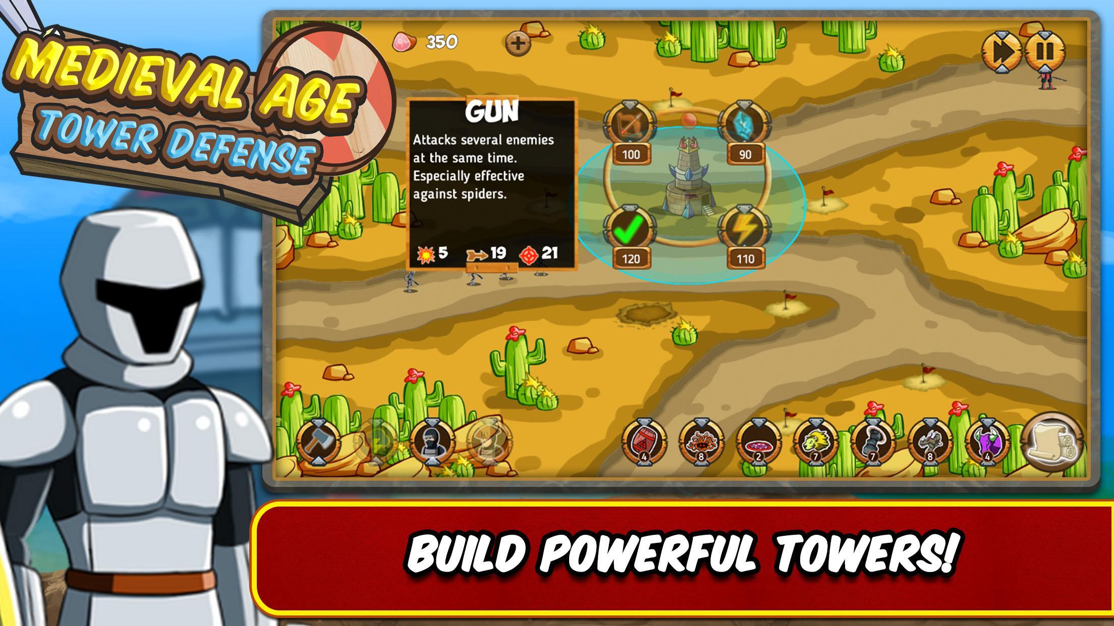 Medieval Age TD Strategy Game