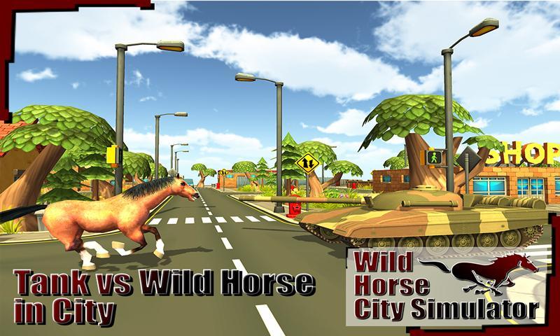 Wild Horse City Rampage 3D