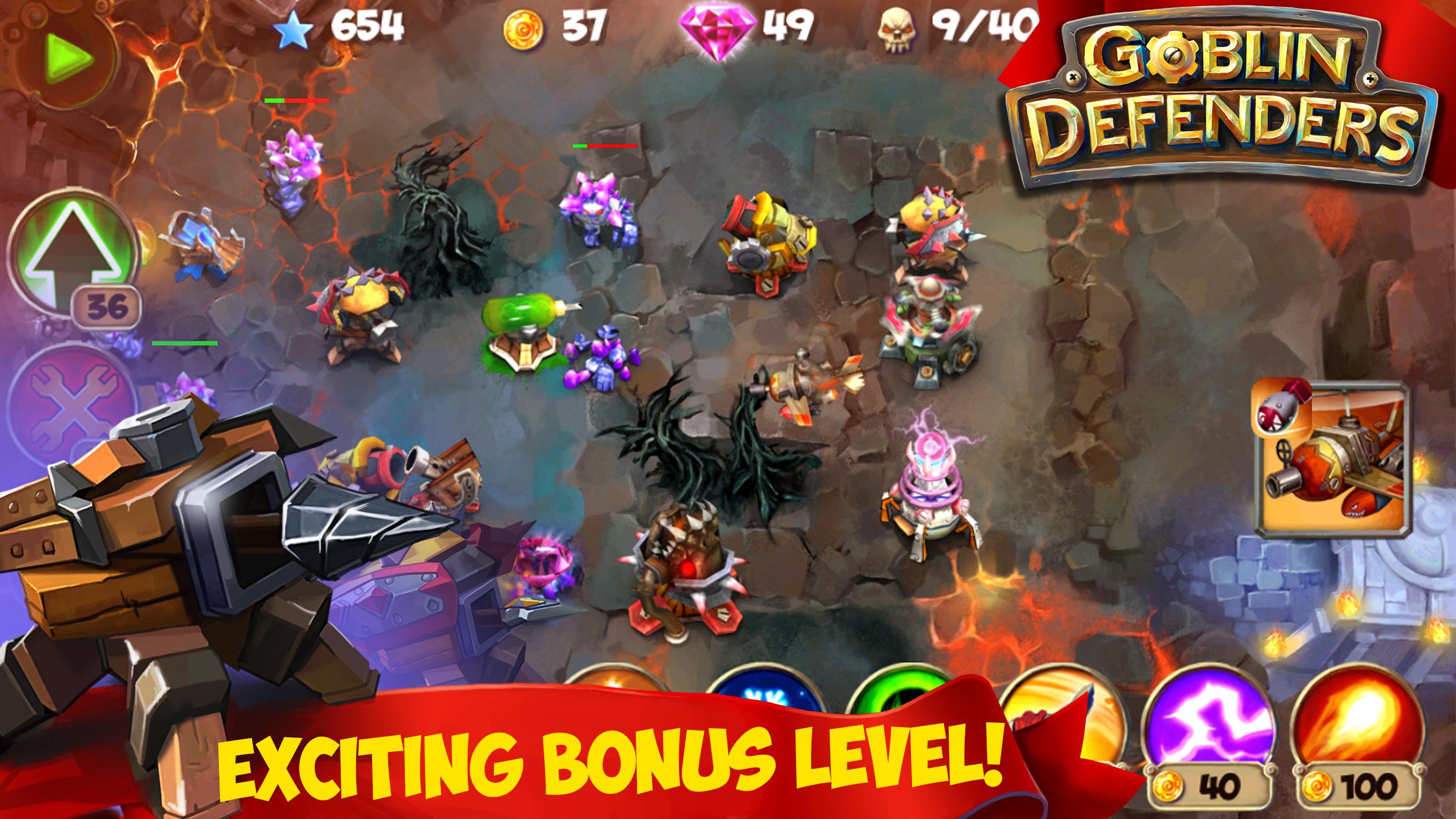 TD: Goblin Defenders - Towers Rush