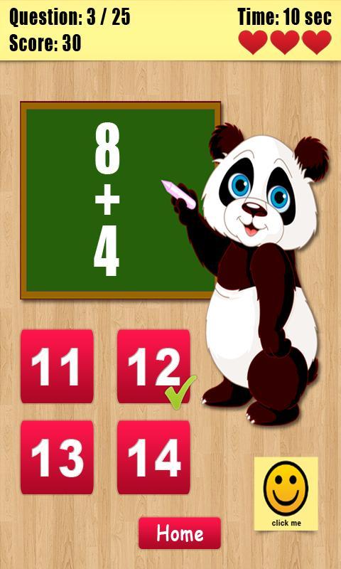 Math Game for Smart Kids