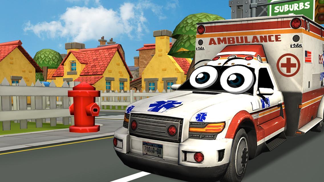 Crazy Ambulance City Racer 3D