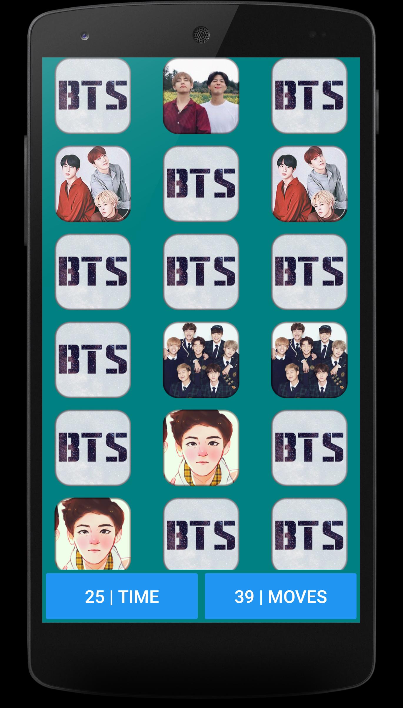 BTS Pair Game