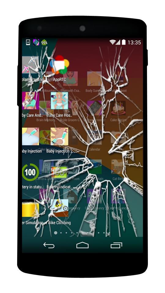 Prank Broken Screen 2