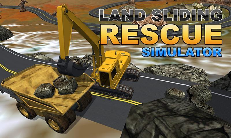 Land Sliding Rescue Crane Sim