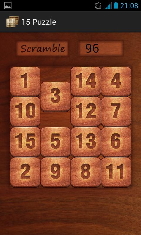 15 Puzzle Logic Game Free